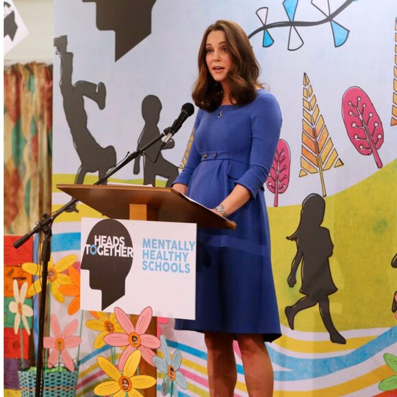 SERAPHINE Royal Blue Tailored 'Maternity'  Dress - Picture 3 of 5